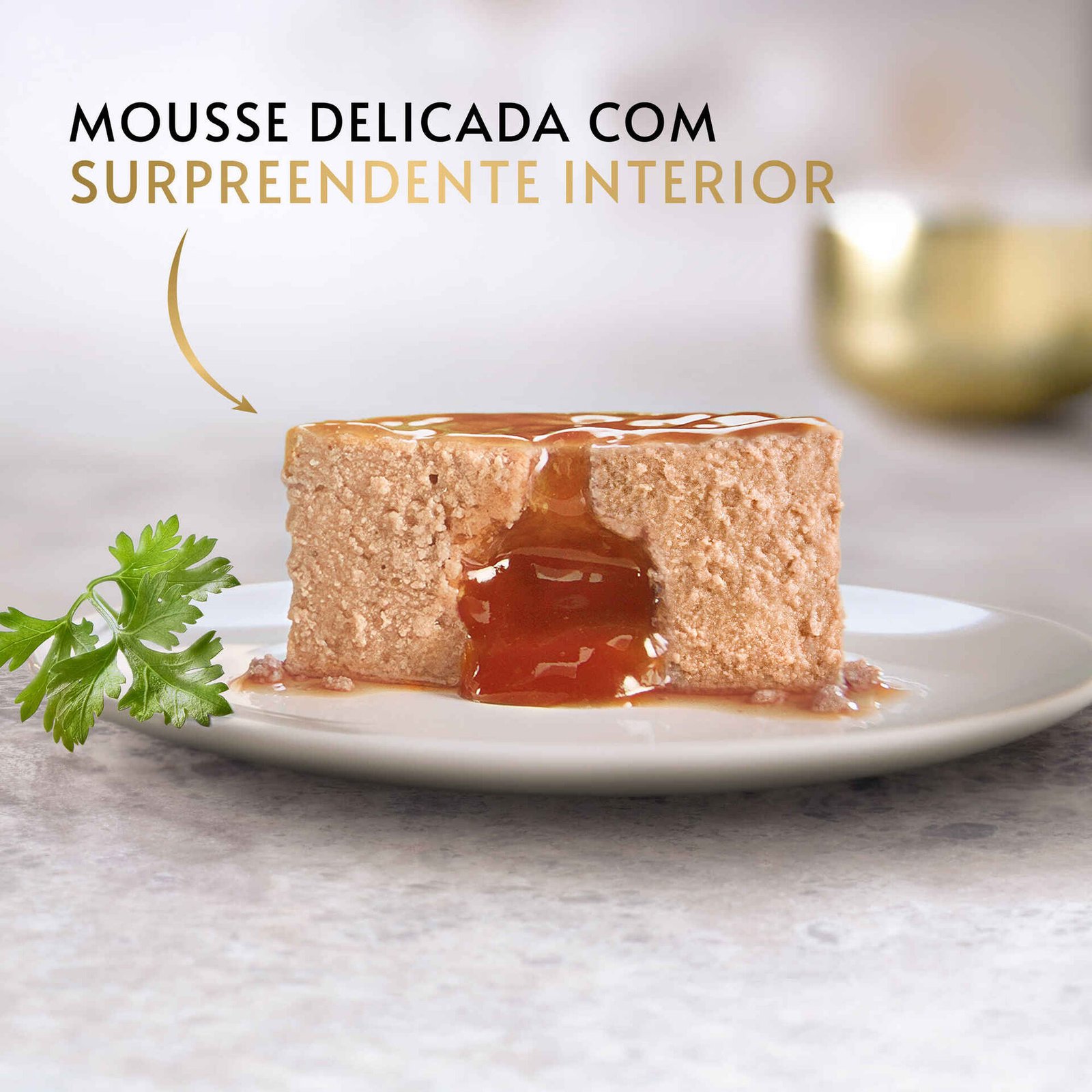 Comida Húmida para Gato Adulto Fondant Frango Purina Gourmet Gold - Image 4