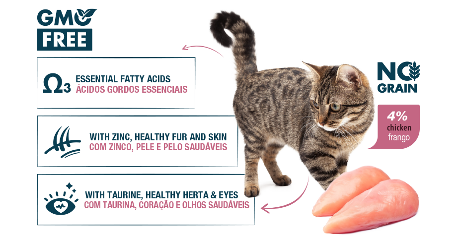 Comida Húmida para Gato Mousse com Frango - Image 2