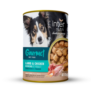 Comida Húmida para Cão com Cordeiro e Frango