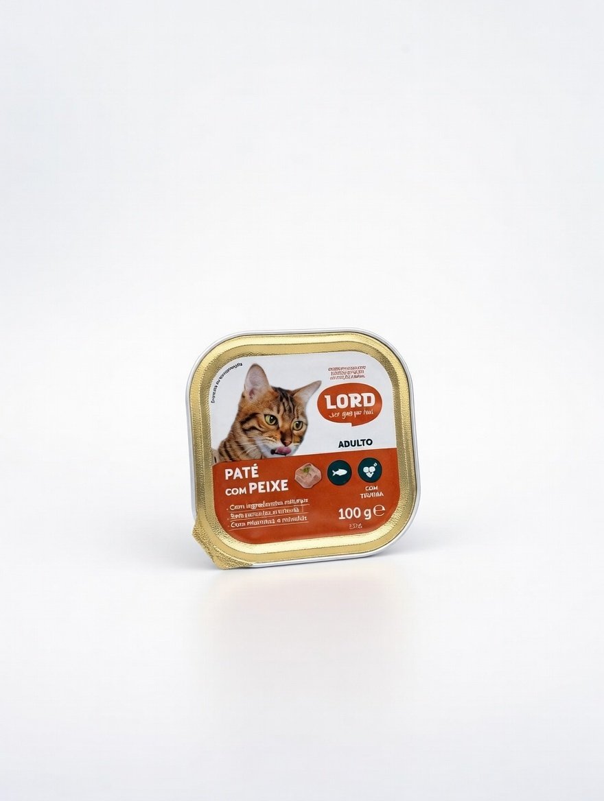 Comida Húmida para Gato Lord Paté com Peixe