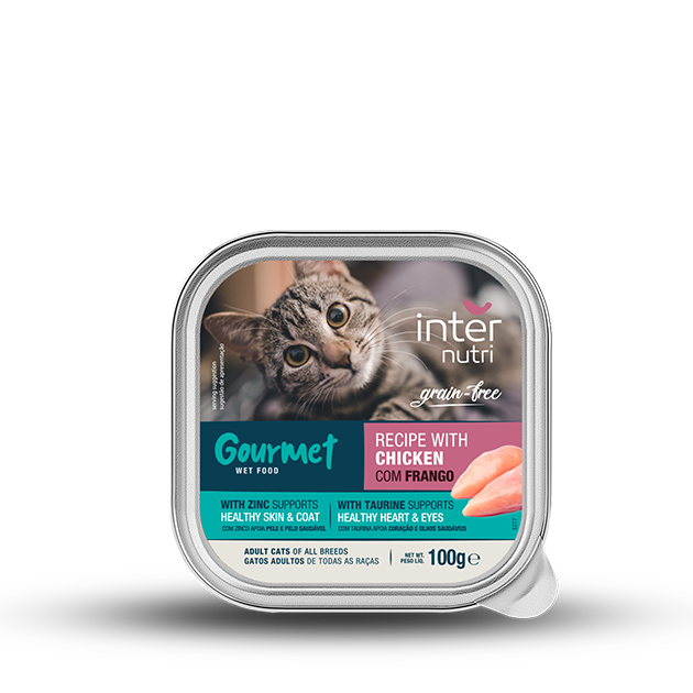 Comida Húmida para Gato Mousse com Frango